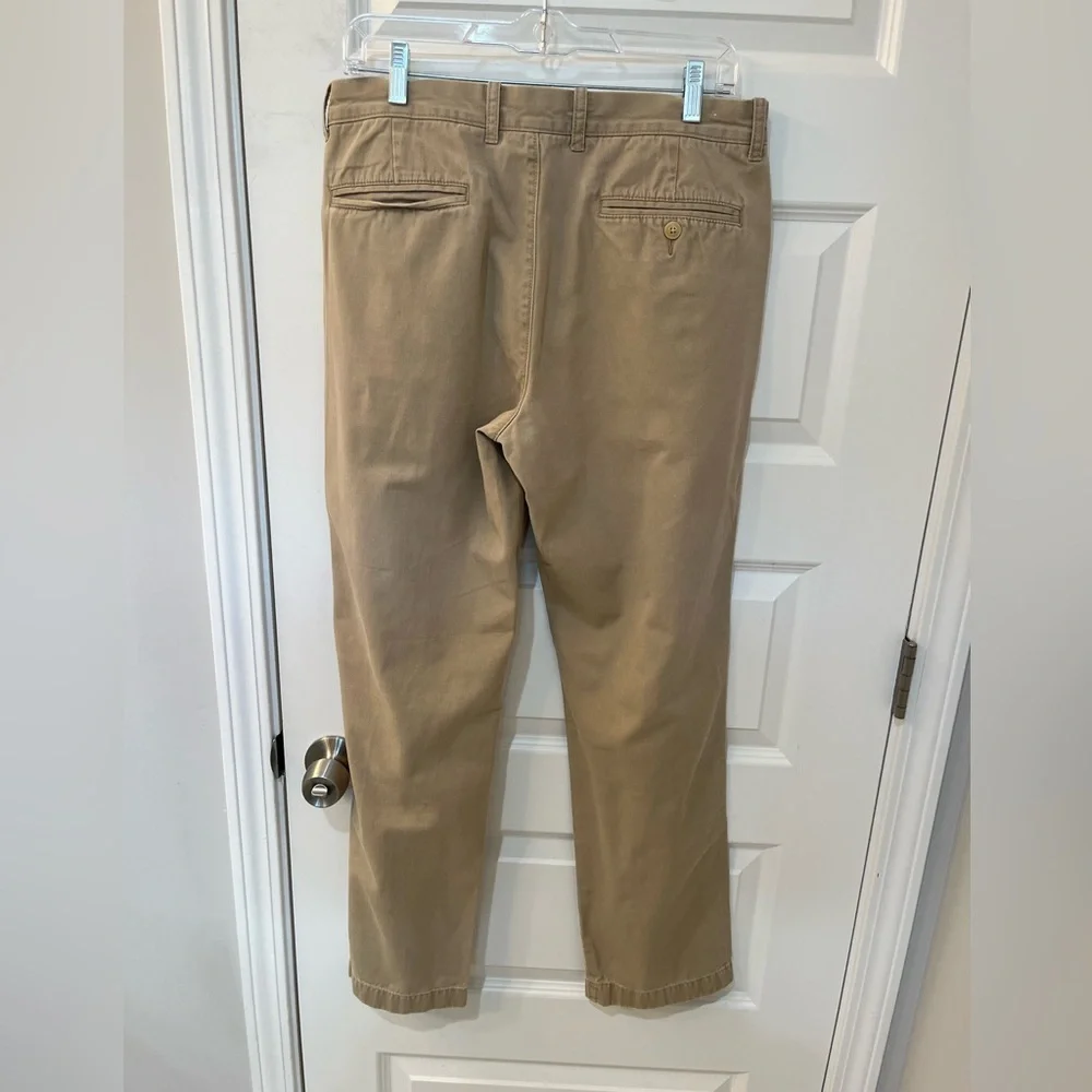 J.Crew Classic Fit Men’s Khaki Chino Pants Cotton Straight Leg Size 32x32(32x31)